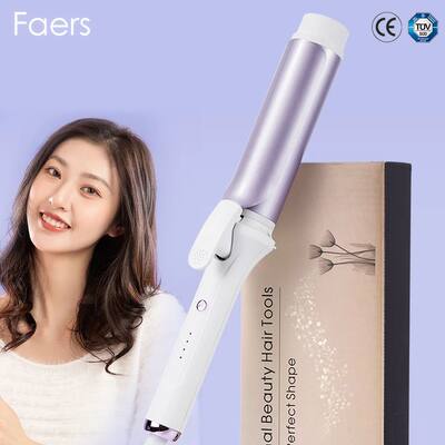 40mm Hair Curlers Negative Ion Ceramic Care Big Wand Wave Ha