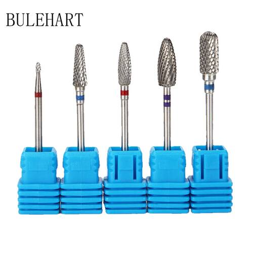 5 Pcs Tungsten Steel Milling Cutter For Manicure  Removing G