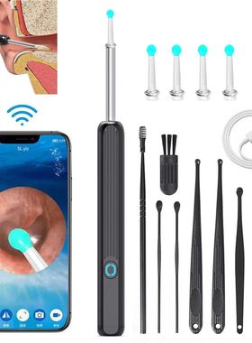 Wireless Wi-fi Visual Ear Cleaner Otoscope Ear Wax Ear with