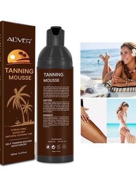 Natural Self Tanning Spray Long Lasting Instant Tan Mousse B