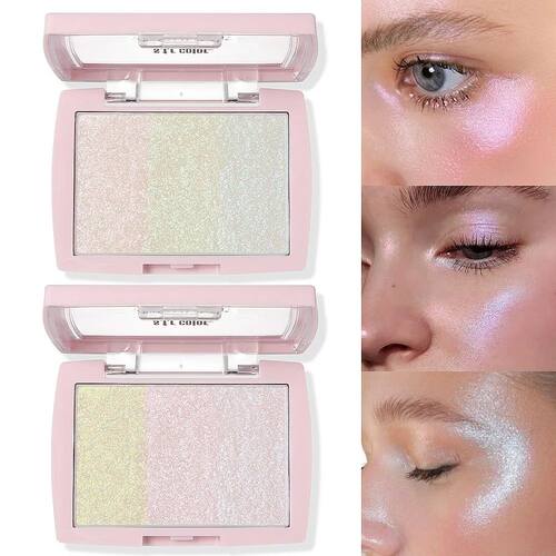 3-color LongLasting Waterproof Face Highlighter Powder Insta