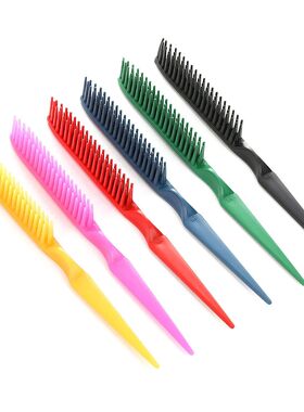 3 Rows Detangling Comb Curly Defining Hairdressing Hair Styl