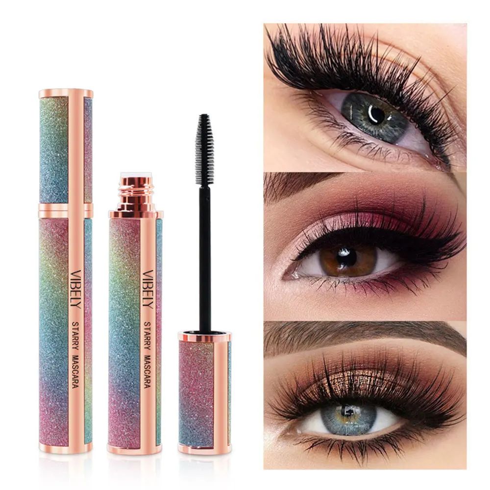 4D Brilliant Starry Sky Black  Mascara Slim, Thick, Curled,