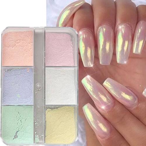 Moonlight Mirror Nail Powder Metallic Chrome Effect Pigment