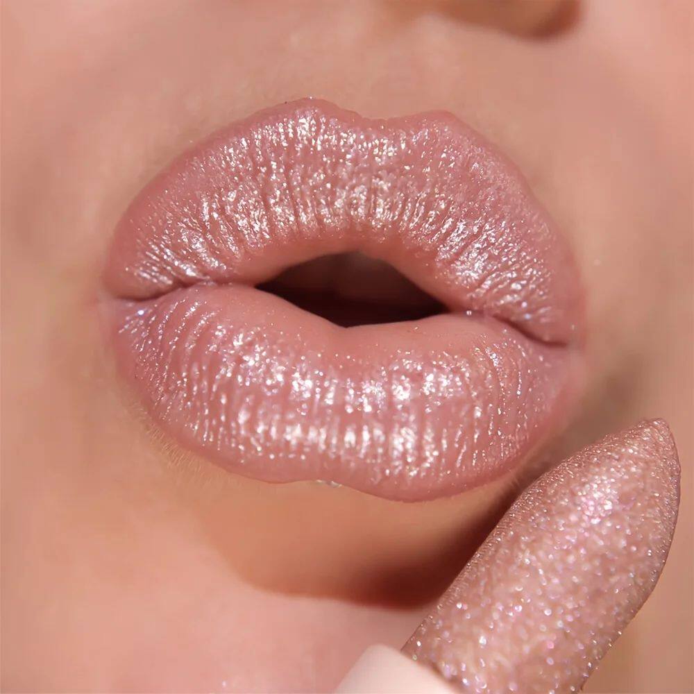 1 pc - adult high color lipstick, pearl metal lipstick textu