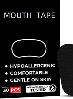 30/60Pcs Anti Snoring Sleep Mouth Tape Best Breathing Nasal
