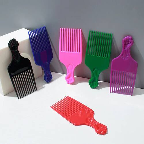 1 Piece Wide Teeth Brush Pick Comb Fork Hairbrush Insert Hai