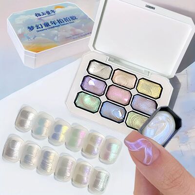 1pc 9-color new popular patting gel gradient dream texture s