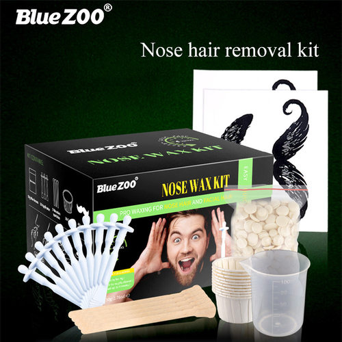 Blue Zoo Beeswax Nose Hair Removal Tool Nostril Cleaning Sti