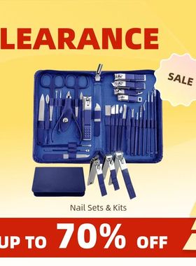 Clearance_30 PCs Manicure Cutters Nail Clipper Set Household