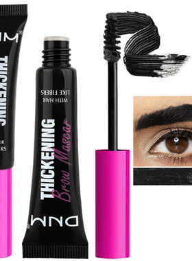 9 Colors Eyebrow Dye Styling Gel Thickening Fiber Brow Tint