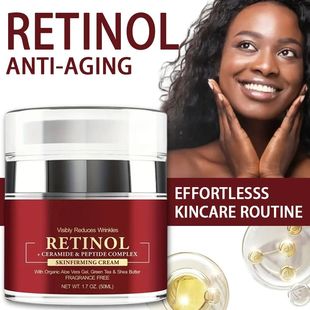 Instant Retinol Cream Face Moisturizer Collagen Firming Lift
