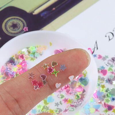10g(2000Pcs)/Pack Various Styles Mixed Colors Shape Loose Se
