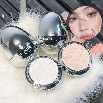 High Gloss Powder Gloss Glitter Highlight Contour Palette Na
