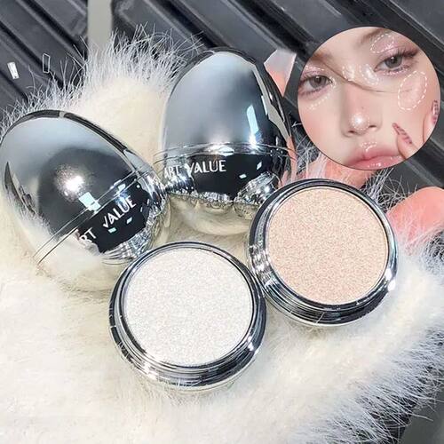 High Gloss Powder Gloss Glitter Highlight Contour Palette Na