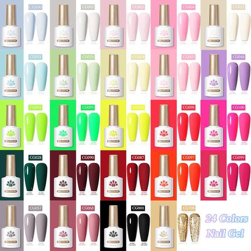 10ML Nail Gel Polish Soak Off UV LED Semi Permanent Nail Sal