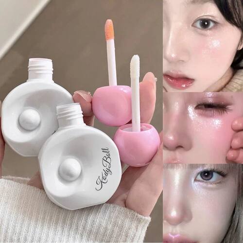 4 Colors Shimmer Liquid Highlighter Long-lasting Face Body E