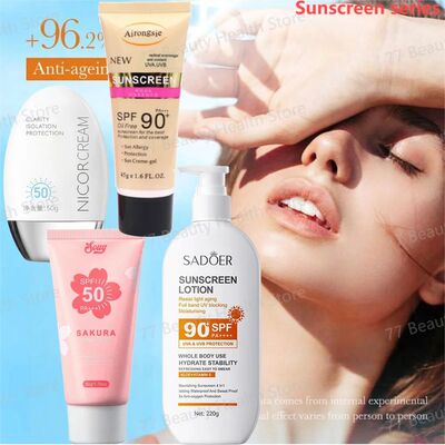 Sunscreen Spf 50 Face Products Sunblock Cream Sunscreen Body