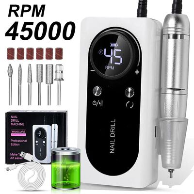 45000RPM Professional Electric Nail File Rechargeable Electr
