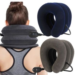 Neck Traction Stretcher Cervical Brace Inflatable 1Pcs