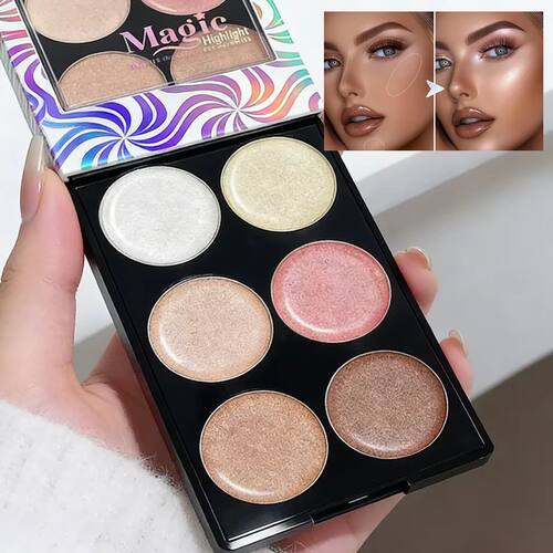 Pearlescent Diamond Highlighting Intense Sparkle Blush Shimm