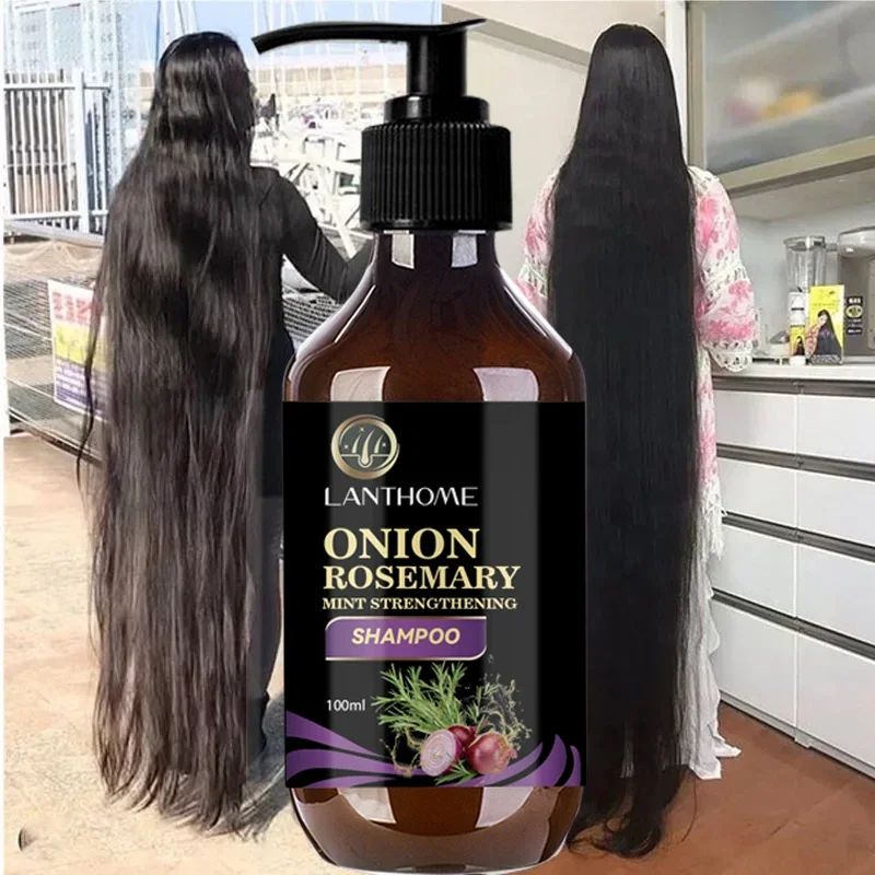 100ML Hair Shampoo For Fast Hair Growth Rosemary Onion Shamp