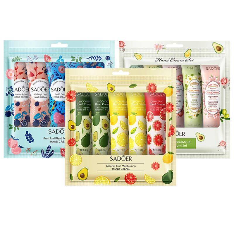 15pcs Avocado Sakura fragrant Hand Cream Sets Moisturizing R