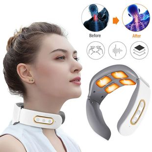 Pulse Massager TENS Neck Head Shoulder Electric Kneading