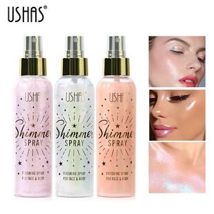 Liquid Highlight Spray Body Face Waterproof Shimmer High Glo