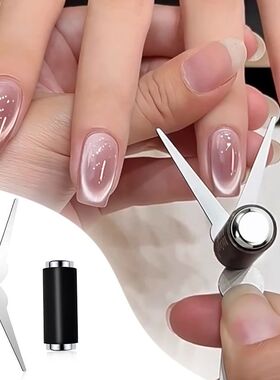Double-head French Nail Art Magnet Set 3D Strong Cat Eye Mag
