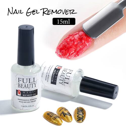 15ml Magic Burst Remover Nails Gel Polish Semi Permanent Deg