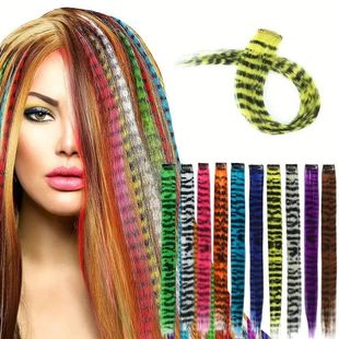 Wig, color hair extensions, one-card invisible and traceless