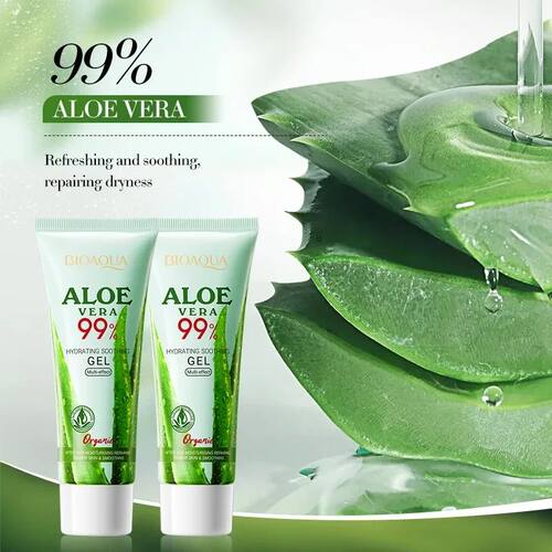 Moisturizing Aloe Vera Gel Is Suitable for Face and Body, Hy