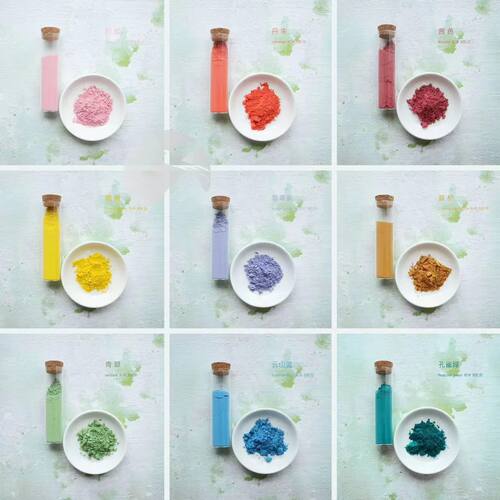 Natural Mineral Pigment Rock Color Chinese Painting Heavy Co