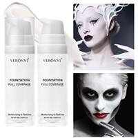 White Foundation 15ml – Halloween Face Paint Full Coverage, thumbnail 2