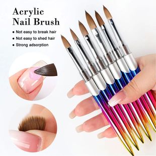 for Brush Manicure Gel Art Kolky Nails Nail