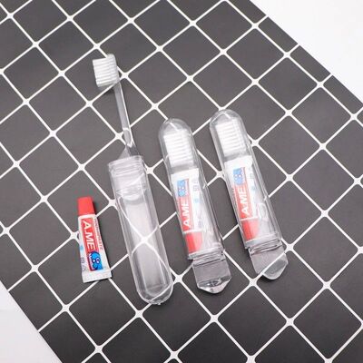 Travel Foldable Soft Bristle Toothbrush Portable Dental Care