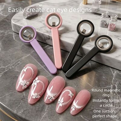 New Upgrade 3-Second Hollow Cat Eye Magnet Strong Power Ring