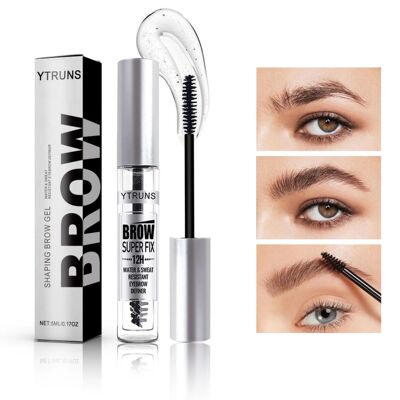 Waterproof Eyebrow Gel - Smudge-Proof, Long-Lasting Hold for