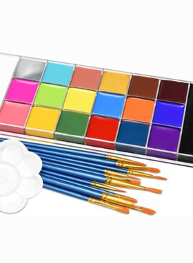20 Color Oily Painted Face Pigments Stage Makeup Halloween C