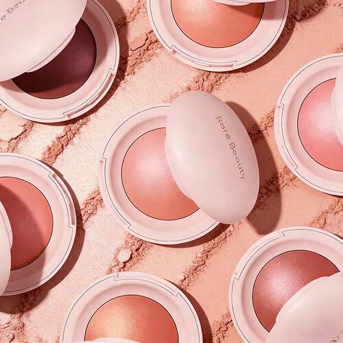 Rare Beauty 3D Face Brighten Blush Highlighter Powder with M