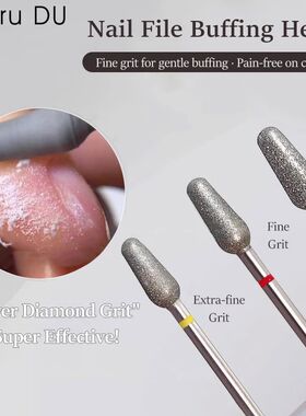 Diamond Sand Nail Files Drill Cuticle Polishing Bit Nails Gr