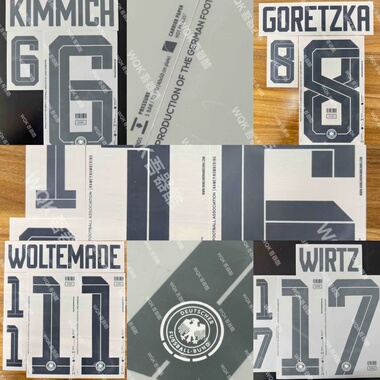 德国2026世界杯主场印字 正品多选 维尔茨 沃特马德 基米希 r-pac