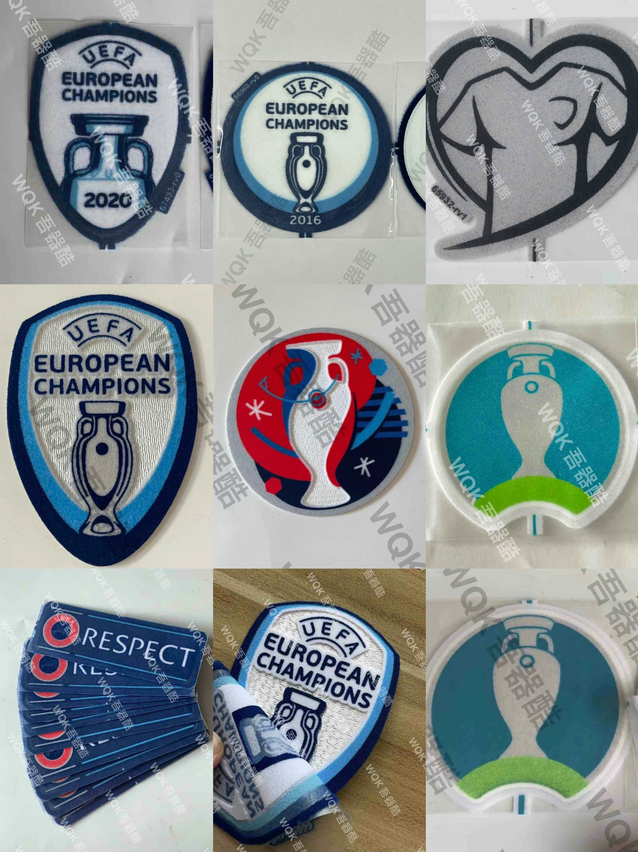 2020欧洲杯通用臂章R章2016卫冕