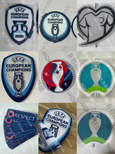 欧洲杯2021通用臂章 法国2016欧洲杯 意大利2020卫冕章 Deko&Spid