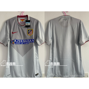 马竞1415客场更衣室 正品 全新带吊 托雷斯 格子 店内字章全 欧冠