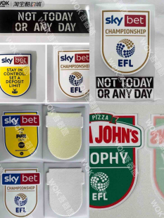 英冠联赛2122赛季通用臂章反歧视章 1920至2021双臂章 Sportingid