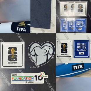 美加墨2026世界杯预选赛原装臂章Avery授权正品 一对 梅西C罗适用