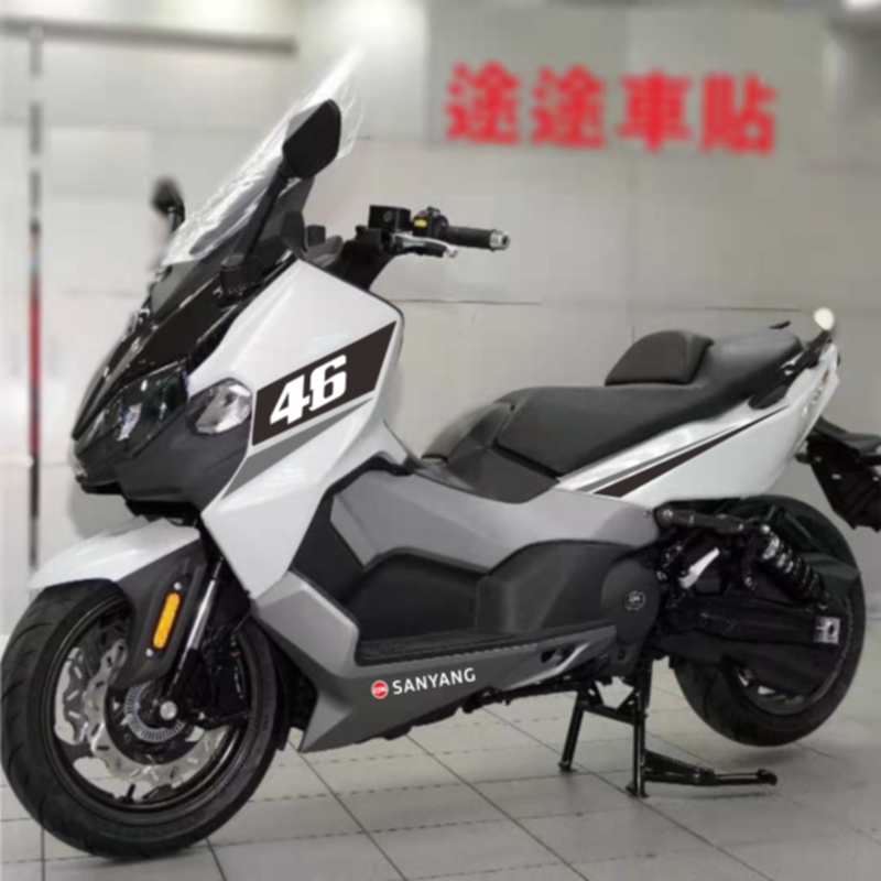 三阳tl500创意车身个性防水贴纸