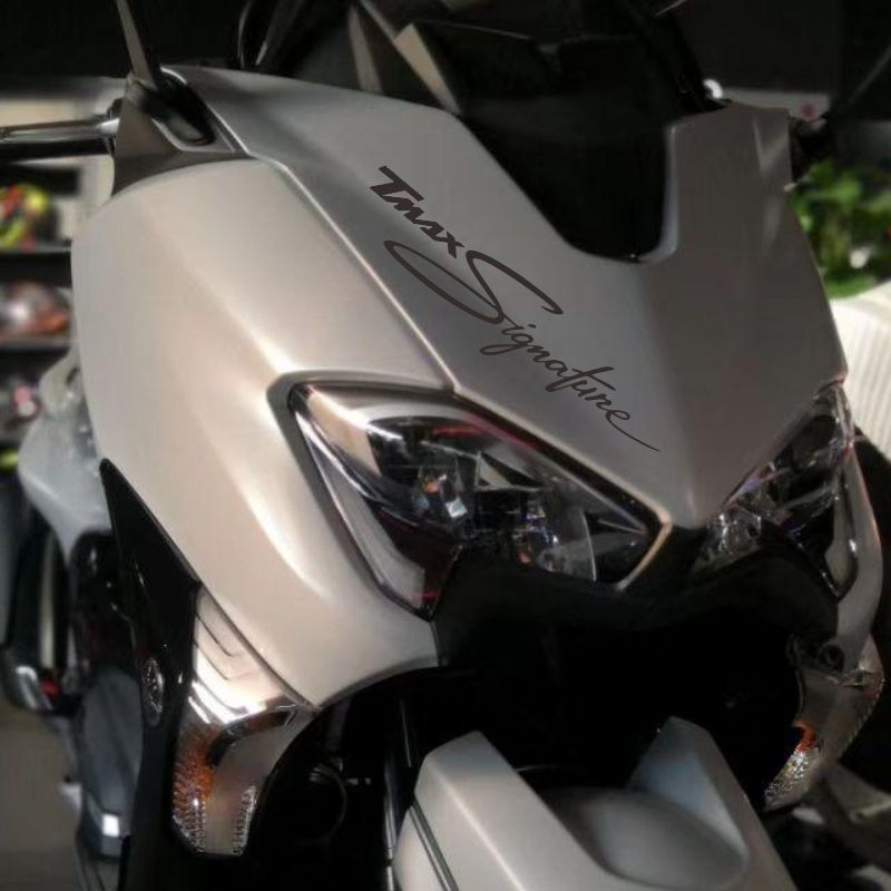 适应TMAX560/530贴纸车头签名车贴踏板灯眉贴花创意车身贴